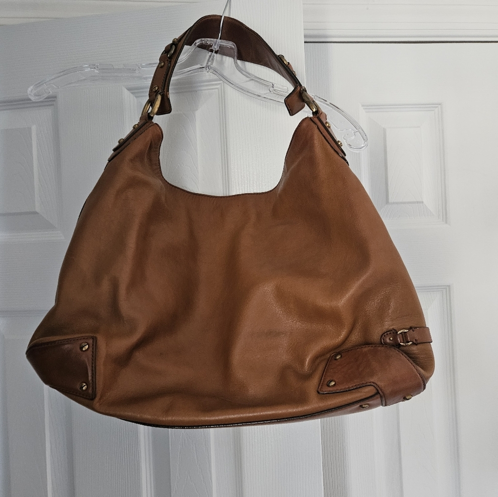 Cole Haan hobo purse brown